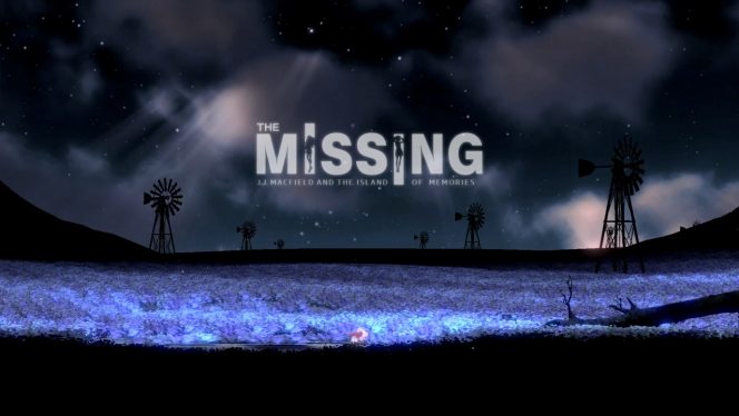 The title screen of The MISSING: J.J. Macfield and The Island of Memories.