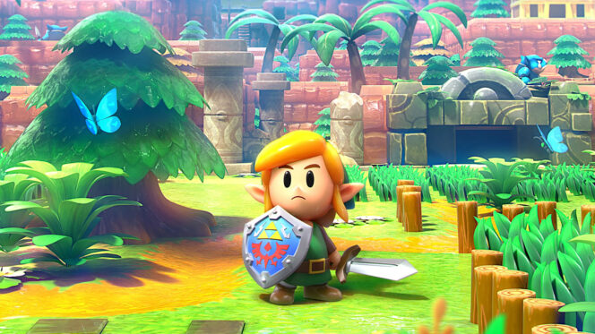 Links Awakening Cover Art