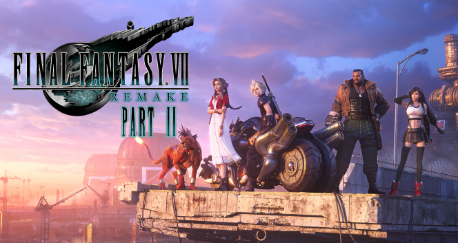 Final Fantasy VII Remake Part 2 Title Screen