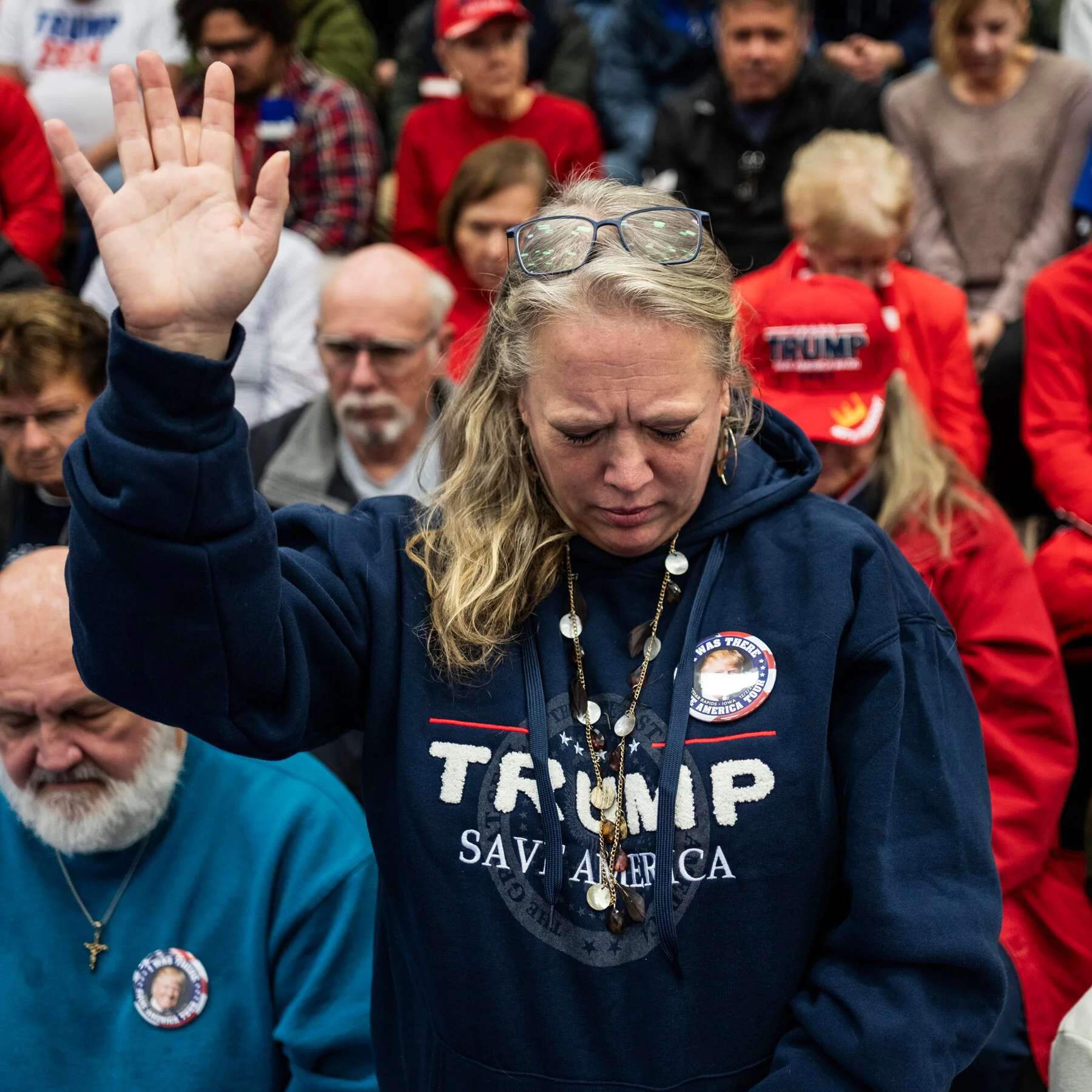 Christians leader present President Trump with a symbolic Bible during a rally, sparking both support and controversy.
