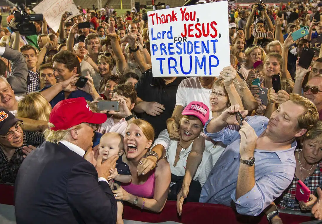 Supporters view the endorsement as affirmation of Trump's commitment to Christian values, while critics express concerns about the intertwining of faith and politics.