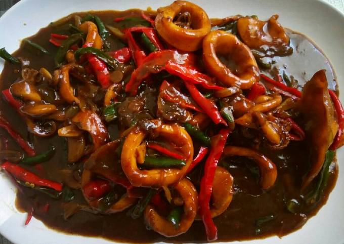 Black Pepper Squid
