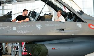 Ukrainian pilots undergo training to operate F-16 jets, learning advanced radar and weapon systems.