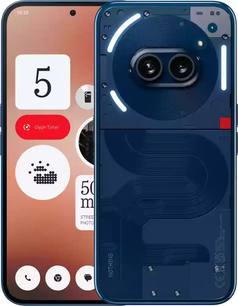 Nothing Phone (2a) dual-camera system capturing vibrant, high-resolution photos with its 50MP primary and ultrawide sensors.
