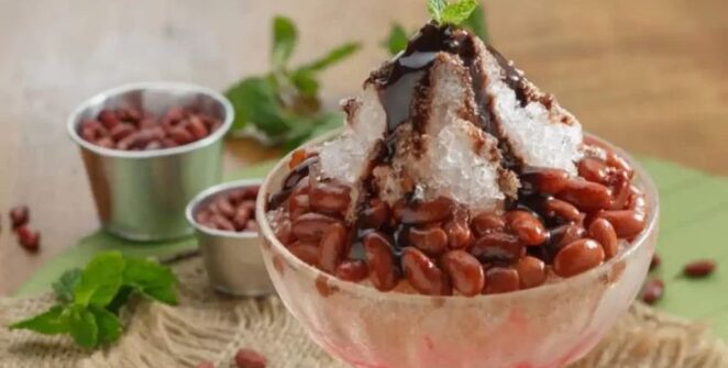 Es Kacang Merah Tradisional: Minuman menyegarkan khas Indonesia dengan kacang merah