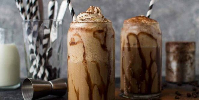 Mocha Milkshake Segar: Perpaduan sempurna kopi dan cokelat dalam mocha milkshake dingin yang creamy