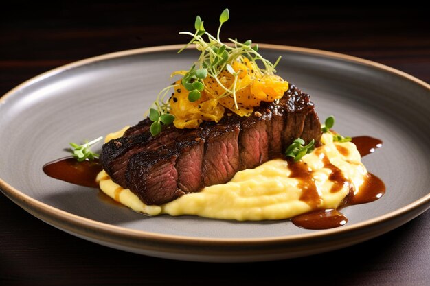 Seared Wagyu Beef Medallions