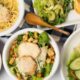 Mie Lendir Pekanbaru khas Riau, disajikan dengan kuah kacang kental dan pelengkap telur rebus yang menggugah selera