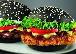 Burger Hitam Charcoal