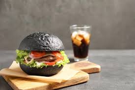 Burger Hitam Charcoal