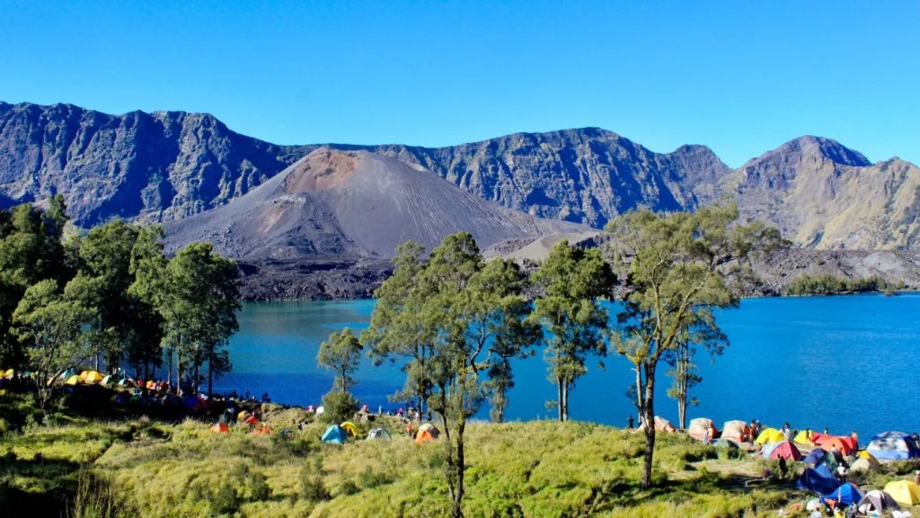 eindahan Gunung Rinjani Lombok