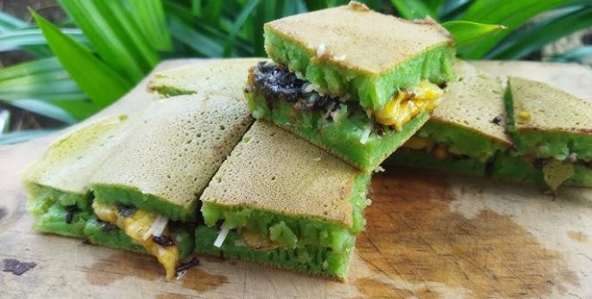 Martabak Pandan Coklat