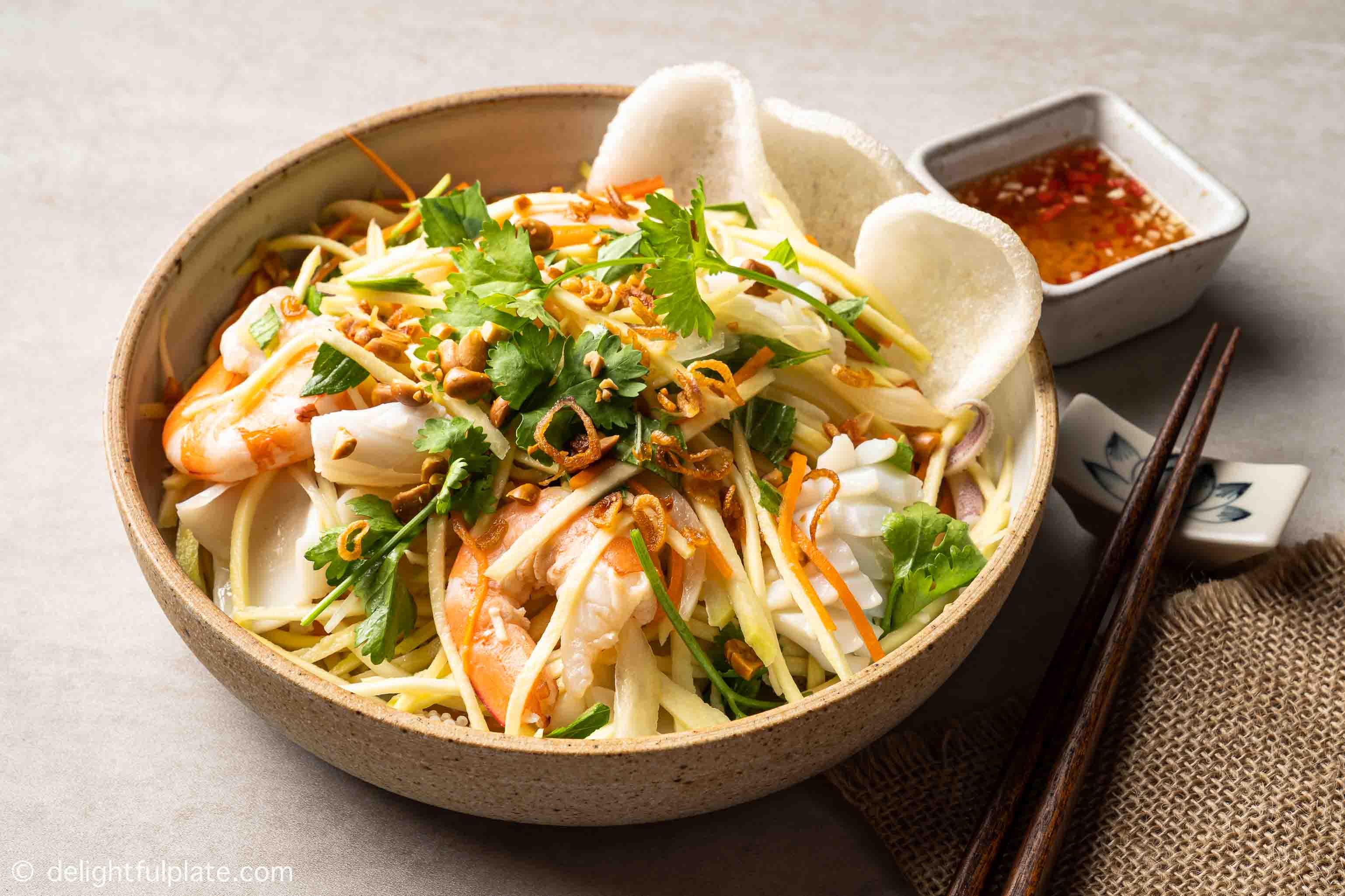 Anatomi Bahan Utama Green Mango Salad yang Sempurna